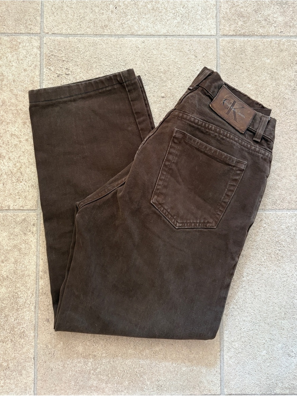 Vintage Calvin Klein Brown Jeans